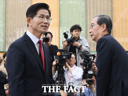 국민의힘은 10일 '김문수-한덕수' 단일화 결렬에 따라 비상대책위원회를 긴급 개의하고 '대선 후보 재선출'에 돌입했다. /배정한 기자