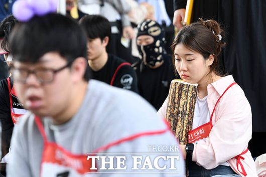 멍 때리기 '시작'.