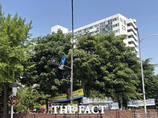 미미삼 전용면적 59㎥는 7억원 후반~8억원 초반에 거래되고 있다. 이는 노원구 내 다른 단지와 비교하면 높은 가격이다. /공미나 기자