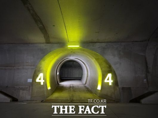 개선 피난연결통로(터널안전경관등)./서울시