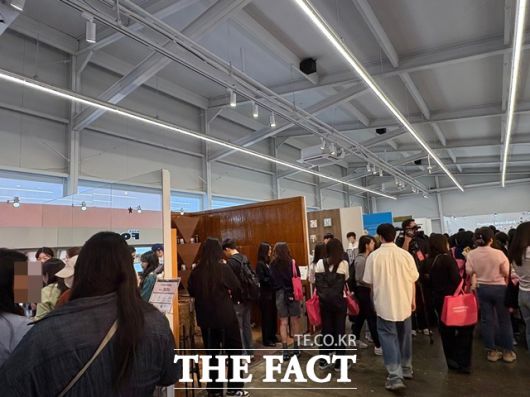 '넥스트 뷰티존'에서는 13개의 브랜드가 부스를 운영한다. /문화영 기자