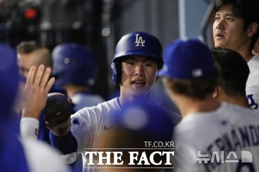 김혜성은 LA다저스의 더그아웃 분위기 메이커다. 그의 넘치는 에너지는 팀 동료들의 자극제가 되고 있다. /뉴시스