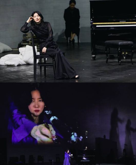 이영애는 "배우로서 다양한 면을 보여줄 수 있을 것 같았다"고 32년 만에 연극 무대에 오를 결심을 한 이유를 설명했다. /LG아트센터