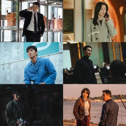 디즈니+는 올해 '메이드 인 코리아' '북극성' '조각도시' '파인: 촌뜨기들' '탁류'(왼쪽 위부터 시계방향)를 공개할 예정이다. /월트디즈니 컴퍼니 코리아