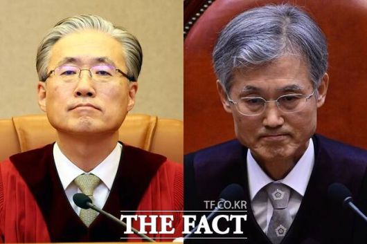 더불어민주당이 법원의 재판을 헌법소원의 대상으로 삼는 재판소원 도입을 추진하면서 대법원과 헌법재판소 사이 최종심을 두고 기싸움이 벌어지고 있다. 사진은 왼쪽 김형두 헌재 재판소장 권한대행, 오른쪽 조희대 대법원장. /임영무·남윤호 기자