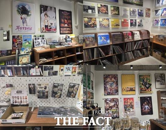 마이페이보릿서울의 주된 고객층은 10대 후반에서 2~30대이며 여성의 비율이 조금 더 높은 편이다. 그리고 접근이 쉬운 가격대의 포스터와 최근까지 붐을 일으켰던 LP가 많이 판매되고 있다. /박지윤 기자