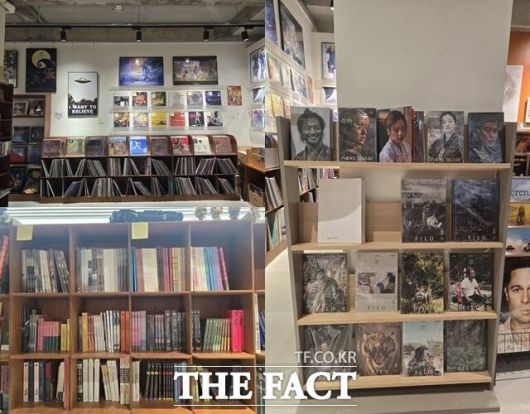 마이페이보릿서울의 신현이 대표는 "단순히 영화 굿즈를 구입하는 매장의 개념을 넘어서 좋아하는 영화를 여러 가지 방법으로 나눌 수 있는 오프라인 공간,커뮤니티 공간으로 확장해 나갈 수 있었으면 좋겠다"고 바람을 내비쳤다. /박지윤 기자