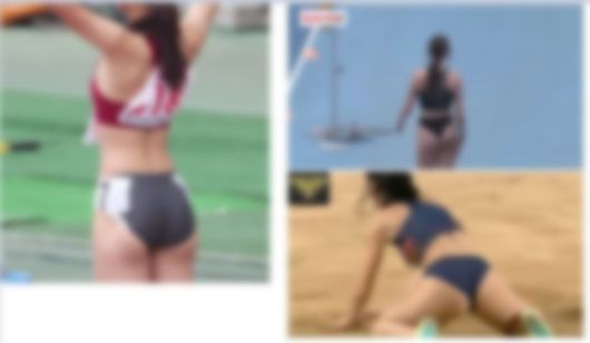 육상 및 운동선수의 특정 신체부위를 강조한 사진은 인터넷에서 쉽게 접할 수 있다. 이는 최근 국내외에서 사회문제로 떠오르고 있다.