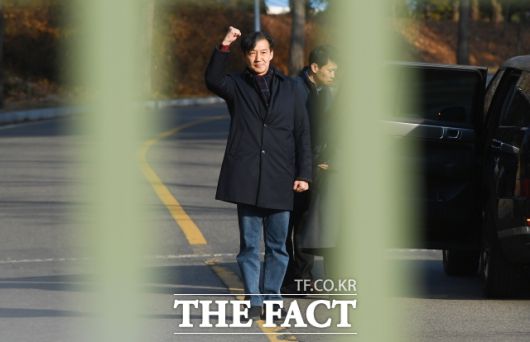 자녀 입시비리 혐의 등으로 징역형이 확정돼 지난해 12월 16일 수감된 조국 전 조국혁신당 대표. /장윤석 기자