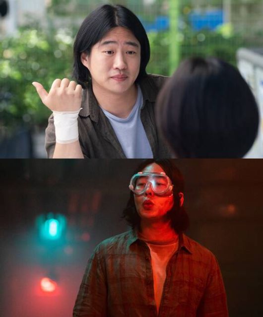 안재홍은 폐 이식 후 강풍의 초능력을 얻게 된 지성 역을 맡아 열연을 펼쳤다. /NEW