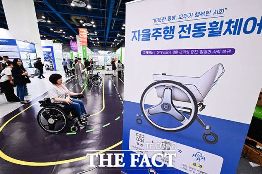 전동휠체어의 자율주행 시대!