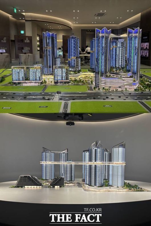포스코는이앤씨는 이곳에 '오티에르 용산'(위)을, HDC현대산업개발은 '더 라인 330'을 제안했다. /공미나 기자