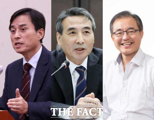 내란·김건희 여사·채상병 사건을 수사할 3인의 특별검사들이 본격적인 수사팀 꾸리기에 나섰다. (왼쪽부터)조은석 특검, 민중기 특검, 이명현 특검/뉴시스법무법인 와이비엘