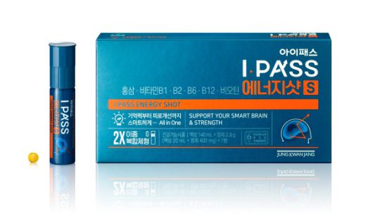 정관장의 학습 건강 전문브랜드 '아이패스'가 국내 청소년 홍삼 판매 11년 연속 1위를 달성했다. 사진은 '아이패스 에너지샷'. /정관장