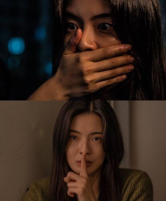 이선빈은 사라진 동생의 행방과 아파트의 비밀을 밝혀내려는 주영 역을 맡아 극을 이끈다. /㈜바이포엠스튜디오