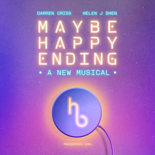 '어쩌면 해피엔딩' 브로드웨이 공연이 제78회 토니 어워즈에서 작품상과 연출상, 남우주연상, 각본상, 음악상, 무대디자인상 등 총 6개 부문 트로피를 들어 올렸다. /작품 포스터