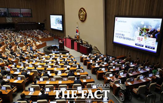 시정연설 하는 이재명 대통령.