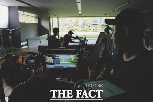 전북 전주시 전주영화종합촬영소에서 촬영된 영화 ‘기생충’. /전주시