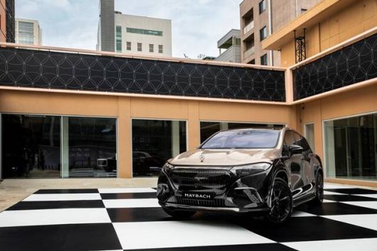 메르세데스-벤츠 고급 전동화 스포츠유틸리티차량(SUV) '마이바흐 EQS 680 SUV'. /메르세데스 벤츠