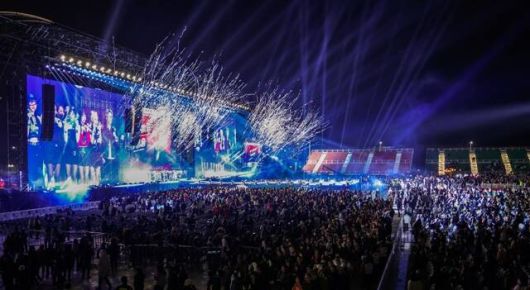 '2025 더팩트 뮤직 어워즈'가 진행되는 마카오 아웃도어 퍼포먼스 베뉴는 마카오의 새로운 랜드마크로 떠오르는 공연장이다. /마카오 정부 공식 웹사이트, 마카오 아웃도어 퍼포먼스 베뉴 공식 웹사이트