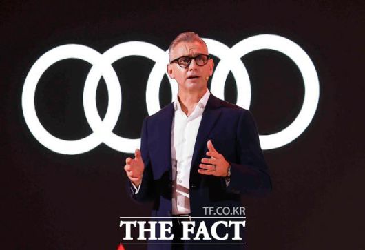 스티브 클로티 아우디코리아 사장. /뉴시스