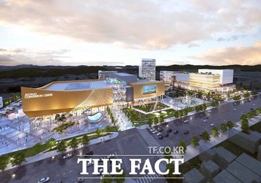 전주종합경기장 마이스(MICE) 복합단지 조감도. /전주시