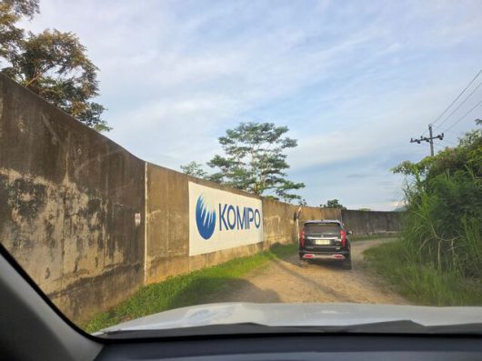 한국중부발전 인도네시아 땅가무스 수력발전소 도수로 전경. / 공동취재단