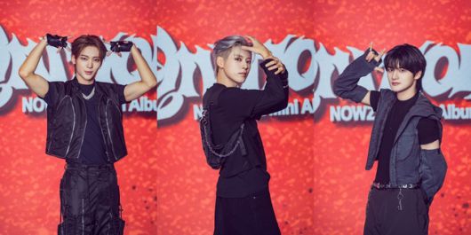 그룹 나우즈 시윤 진혁 윤(왼쪽부터)이 미니 1집 'IGNITION' 발매 기념 쇼케이스에 참석했다. 멤버 시윤은 쇼케이스에서 "타이틀곡을 통해 록 장르에 새롭게 도전했다"고 밝혔다. /큐브엔터테인먼트