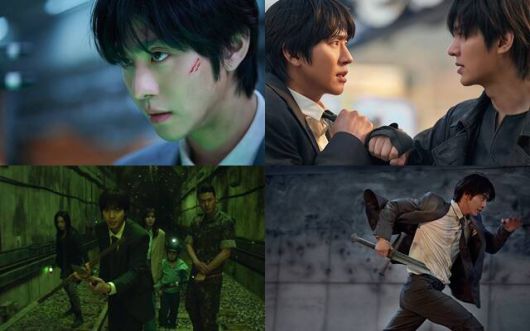 '전지적 독자 시점'은 10년 이상 연재된 소설이 완결된 날, 소설 속 세계가 현실이 되어 버리고 유일한 독자였던 김독자가 소설의 주인공 유중혁 그리고 동료들과 함께 멸망한 세계에서 살아남기 위한 판타지 액션 영화로, 동명의 웹툰을 원작으로 한다. /롯데엔터테인먼트