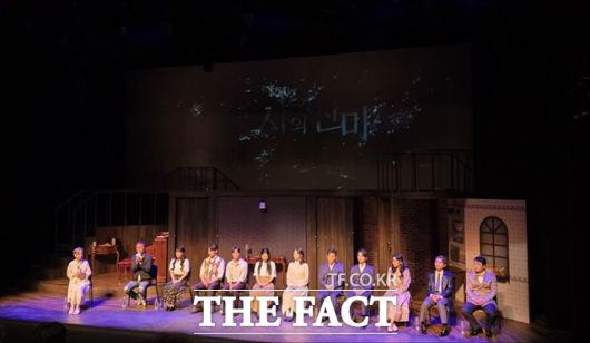 '사의 찬미'는 오는 11일부터 8월 17일까지 LG아트센터 서울, U+ 스테이지에서 공연된다. /박지윤 기자