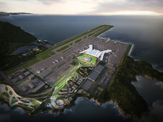 현대건설은 지난 5월 30일 가덕도 신공항 부지조성 공사 불참을 공식적으로 선언했다. /가덕도신공항건설공단