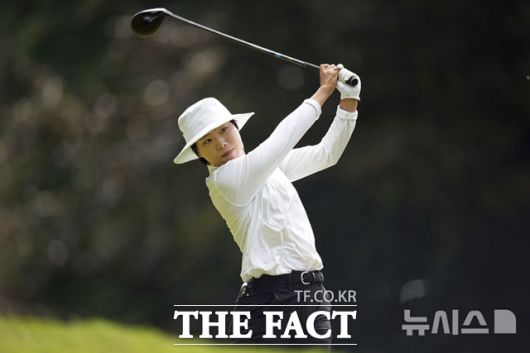 최근 한국선수 중 가장 컨디션이 좋은 이소미. 최종 라운드를 1타차 3위로 출발했으나 아쉽게 역전에 실패하고 공동 14위를 마크했다. /AP.뉴시스