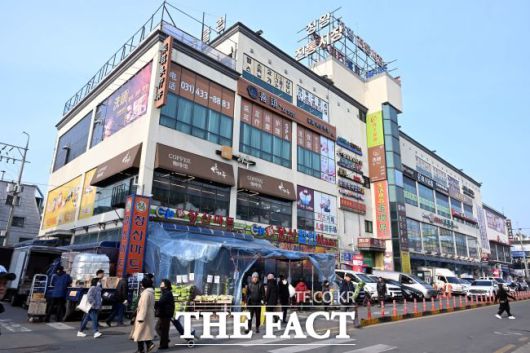 정왕시장 전경./시흥시