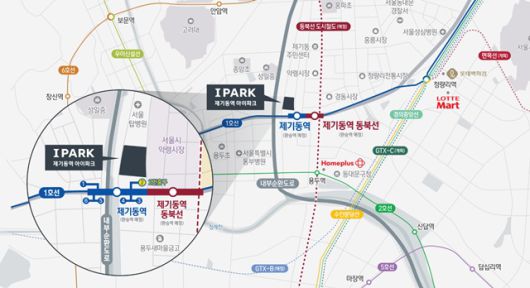 제기동역 아이파크는 2028년 9월 입주를 목표로 한다. /제기동역 아이파크 홈페이지