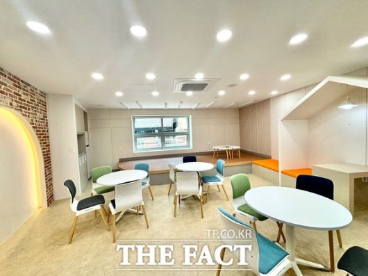 대전여자상업고등학교 미래관 오아시스실 전경. /대전시교육청