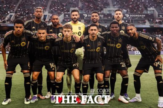 LAFC는 2025시즌 MLS 서부 콘퍼런스에서 22경기 10승 6무 6패 승점 36으로 15개 팀 중 6위에 올라 있다. /LAFC SNS