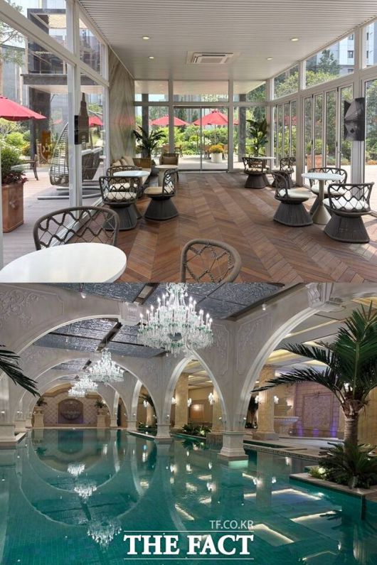 단지 내부에는 다양한 커뮤티 시설도 갖춰져 있다. /공미나 기자