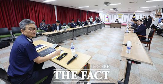 발언하는 김현우 서울구치소장.