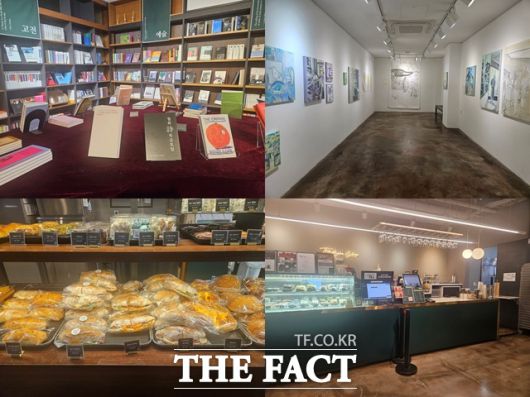 더숲아트시네마는 영화관을 비롯해 서점 갤러리 카페 베이커리 등이 합쳐진 복합 문화 공간이다. /김명주 기자