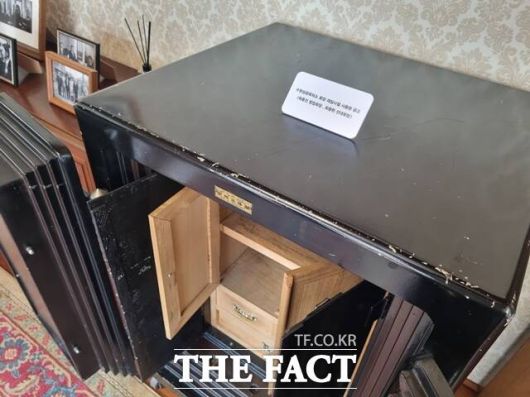 최종건 창업회장과 최종현 선대회장이 사용한 금고. /이성락 기자