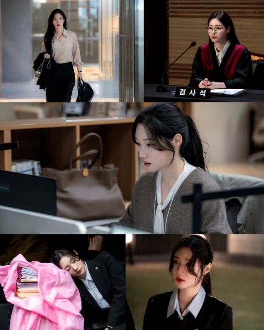 배우 정채연이 국어책을 읽는 듯한 말투로 시청자들의 작품을 향한 몰입감을 떨어뜨리고 있다. /㈜비에이엔터테인먼트, SLL, 스튜디오S