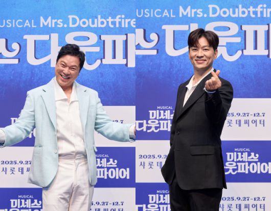 정성화(왼쪽)는 "재미도 있지만 진정성 있는 공연을 즐기실 수 있을 것"이라고 자신했다. /샘컴퍼니