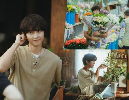 송중기는 '마이 유스'에서 플로리스트 선우해 역을 연기한다. /JTBC