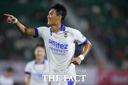 '해결사'로 거듭나고 있는 인천의 박호민./K리그