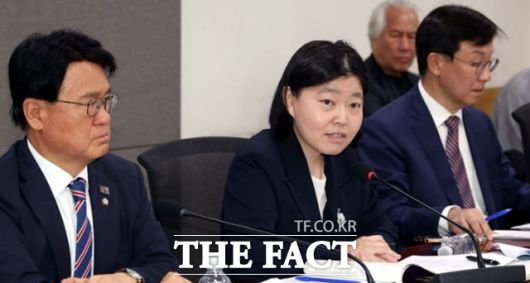 임은정 서울동부지방검찰청 검사장이 29일 서울 여의도 국회 의원회관 간담회의실에서 열린 '검찰개혁의 쟁점은 무엇인가? 국민이 바라는 검찰개혁의 속도와 방향' 검찰개혁 긴급 공청회에서 발언을 하고 있다. 2025.08.29. /뉴시스