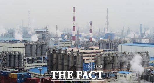국내 석유화학 기업들이 중국발 공급과잉 영향으로 장기간 침체를 겪고 있지만 주력 품목에 따라 희비가 엇갈린 것으로 나타났다. 여수산단 전경. /더팩트 DB