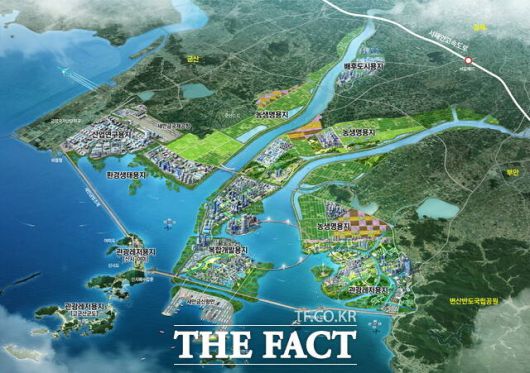 새만금 조감도. /전북도