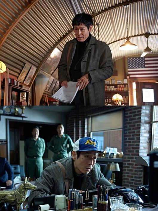 설경구는 "'굿뉴스' 속 아무개는 안 해봤던 역할이다 보니 걱정이 많았다"고 떠올렸다. /넷플릭스