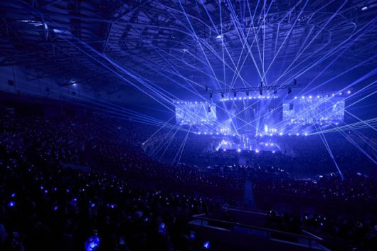 멤버들은 "엔진들이 좋은 에너지로 공연장을 가득 채워주셔서 무대를 재밌게 하다 보니 어느새 끝났다. 앞으로도 자부심을 갖고 지켜봐 달라"고 소감을 전했다. /빌리프랩