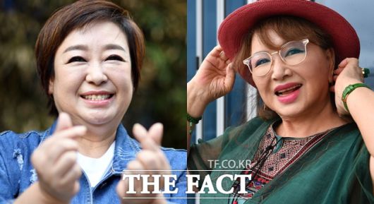 '성공→결혼→사업 실패→이혼→빚'으로 이어지는 '빚 고백' 서사는 제작진이 만든 클리셰다. 어느 순간 '사람 이야기'가 사라지고, 시청률을 위한 각본만 남는다. 왼쪽부터 혜은이 장미화. /더팩트 DB